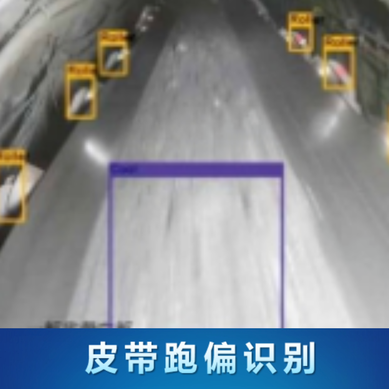 皮带撕裂、跑偏、堵料、异物和煤流等识别系统